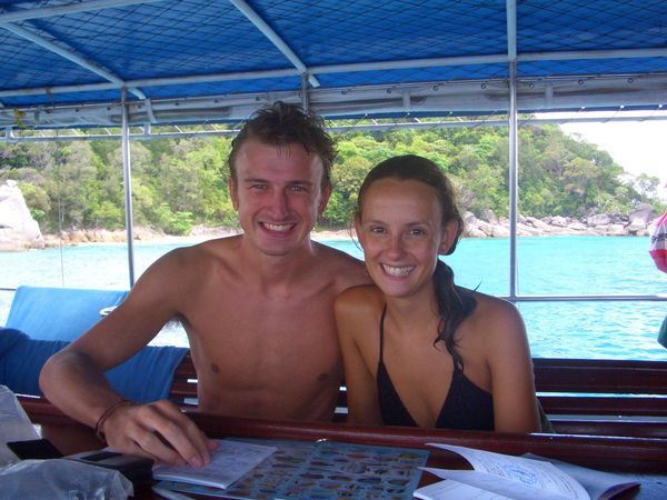 On board our live-aboard boat for unforgettable diving on the Similan Islands