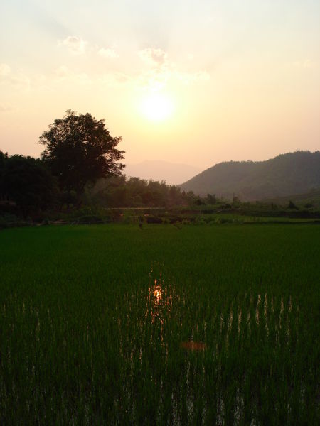 Mai Chau Sunset