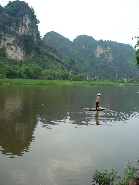 Fishing in Ninh Binh