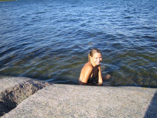 Linn swimming