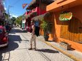 The colourful streets of Isla Mujeres