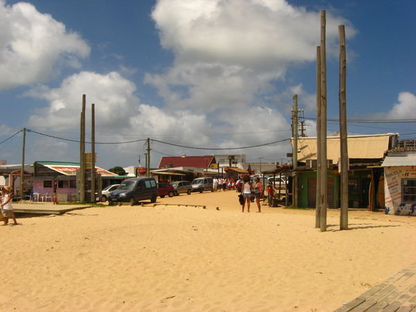 The Town of Punta Del Diablo