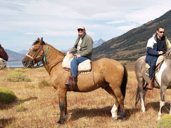 Dad on Horseback