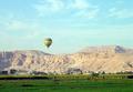 valley of the kings and a balloons
