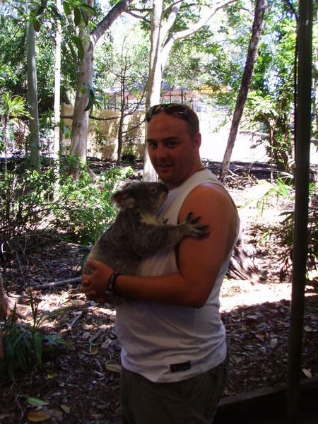 Me and a Koala