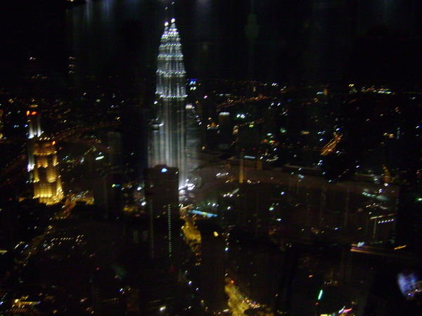 The view from the KL tower.