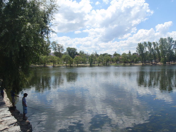The lake in the small town of Alta Gracia.