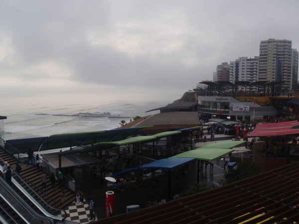 The seafront in Lima.