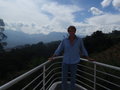 Enjoying the view from Medellin University.