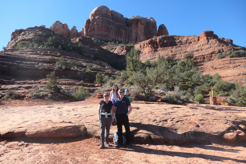 Family shot, Cathedral Rock