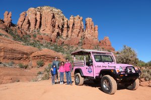 Ad for Pink Jeep Tours