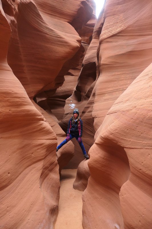 Child in canyon