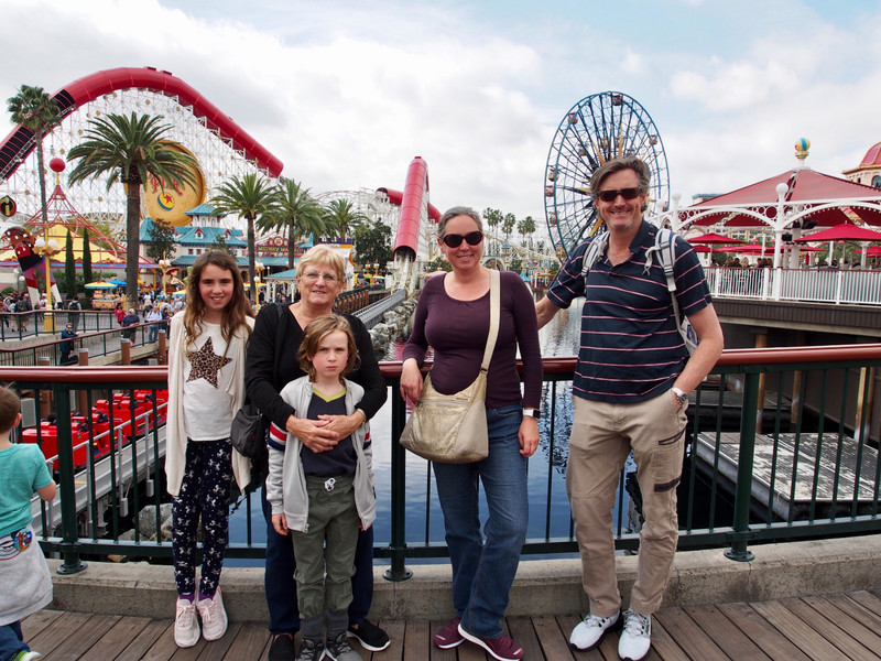 So much fun at California Adventure, we almost forgot Beeb...