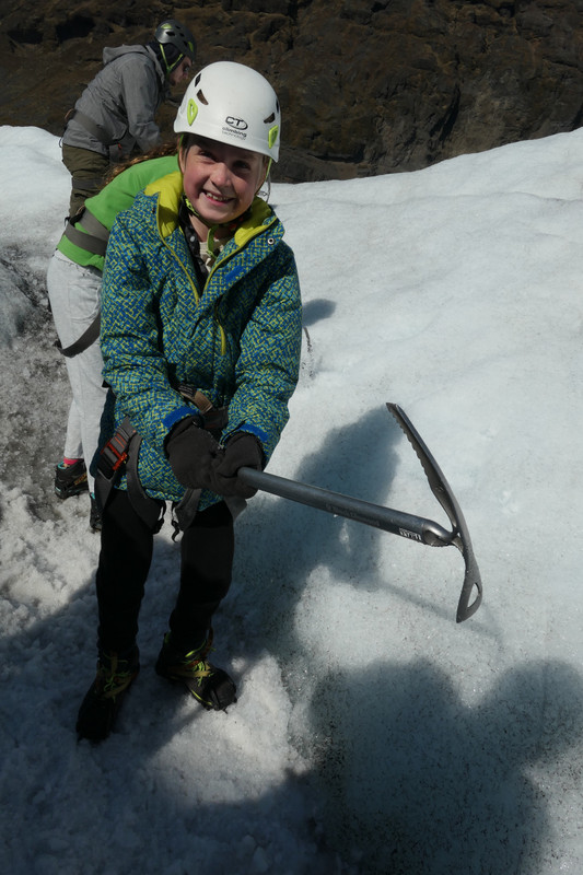 Happiness is an ice axe
