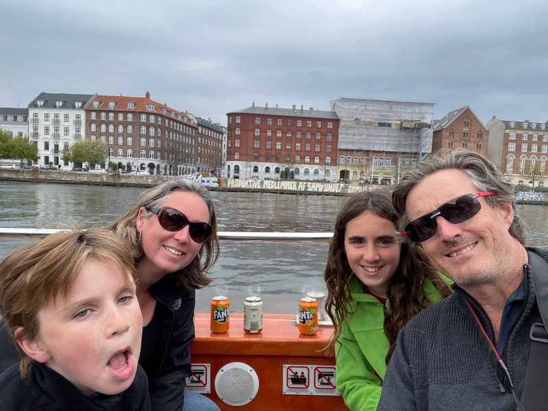Copenhagen cruise, some happy, some not