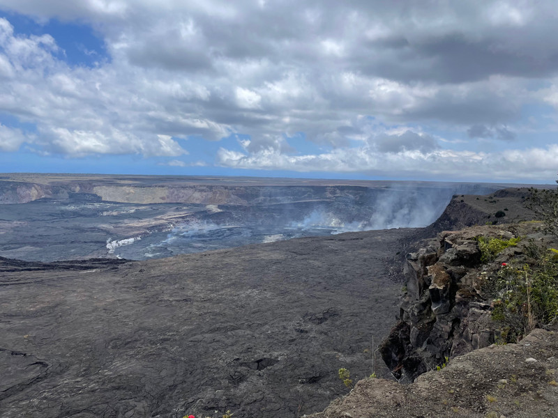 Overlooking Kilauea 