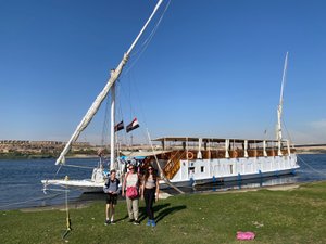 Our boat - Dahabiya Orient