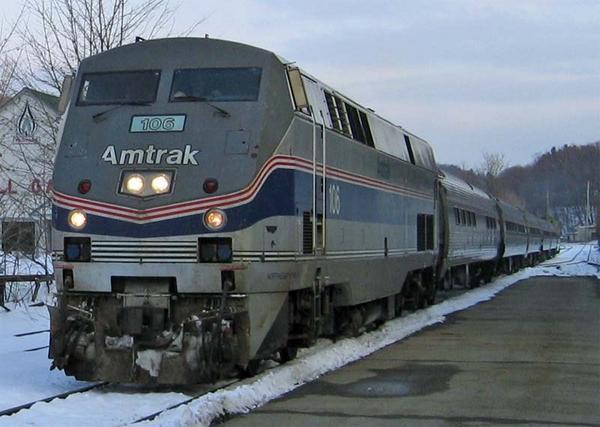 Amtrack train.