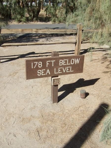 178 feet BELOW sea level.