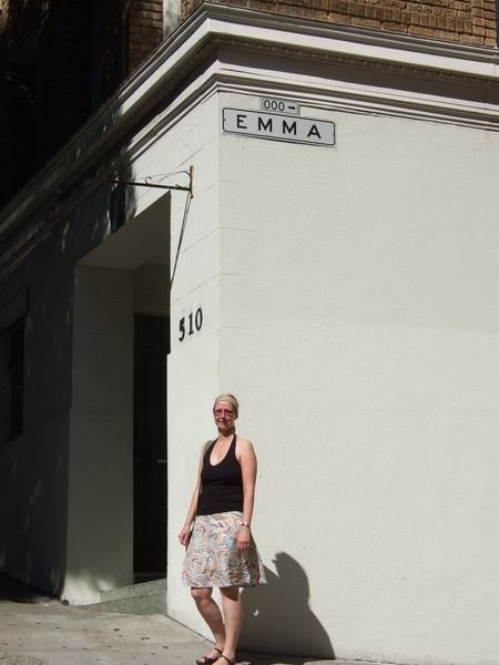 Emma on Emma Street.