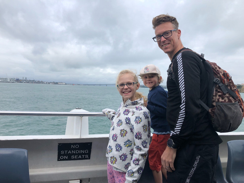 Ferry to Auckland