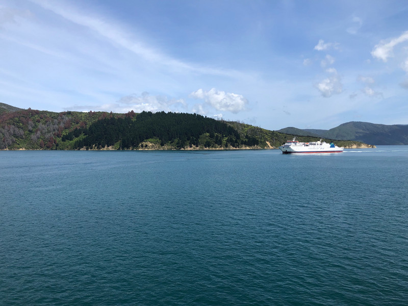 Marlborough Sound ferry journey