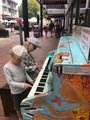 Street piano in Nelson