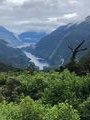 View of Doubtful Sound from the mountain road.