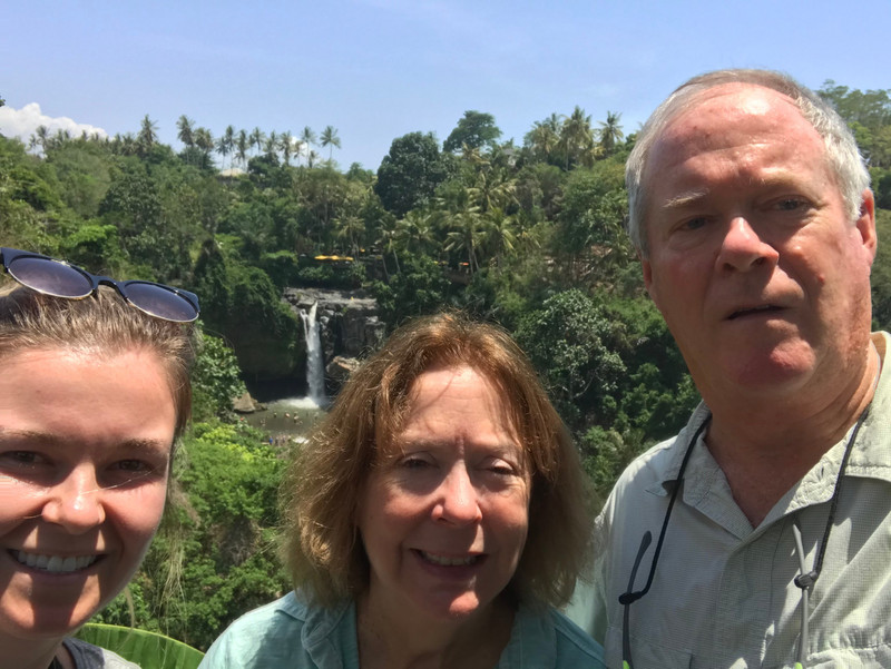 Lovely selfie overlooking the Falls