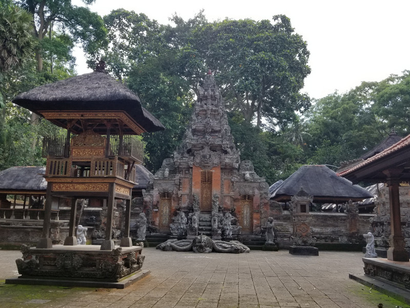 Temple in the Monkey Forest
