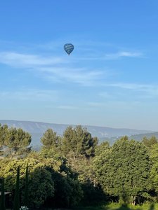 Balloon Over Provence