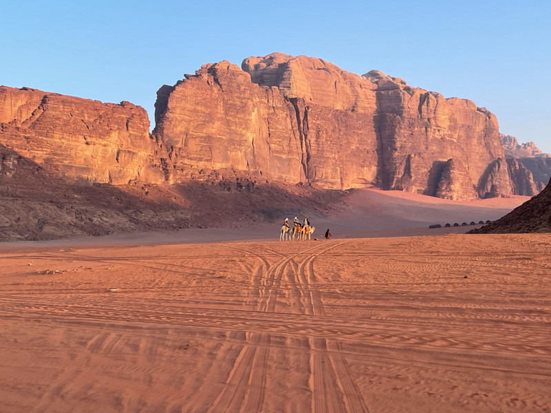 Riding in the Desert