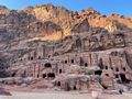 Dwellings in Petra