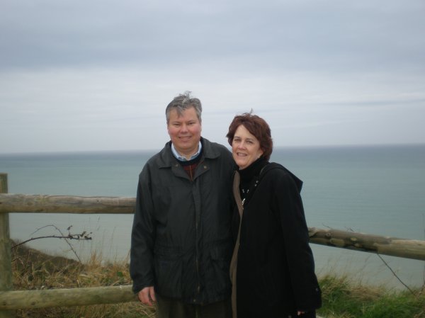 My parents in France
