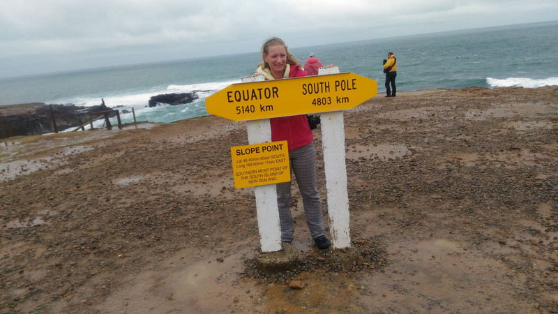 Slope Point - Nejjižnější bod NZ