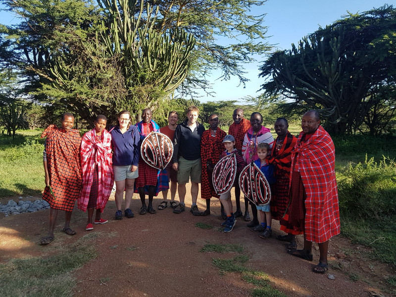 Our Masai friends
