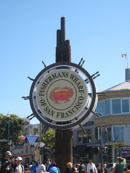 Wharf Sign