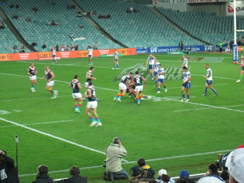 Sydney Roosters Rugby Match