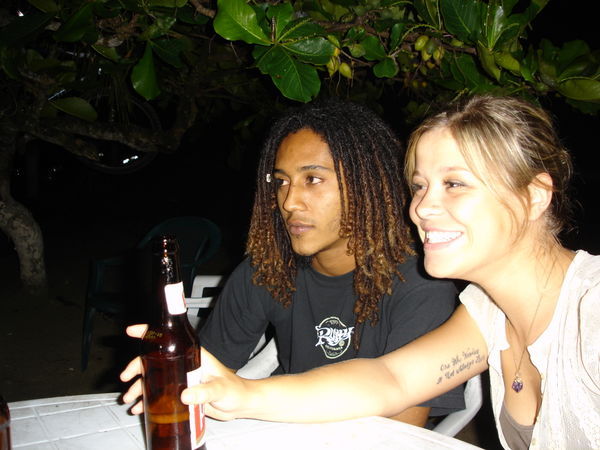Steffi and Edwin...our other Rasta
