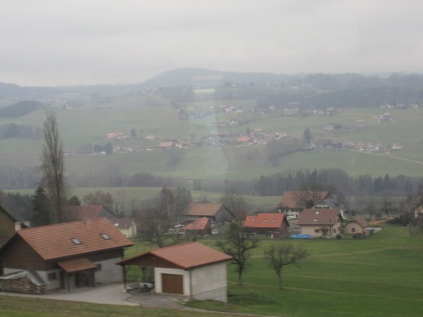 View from the train