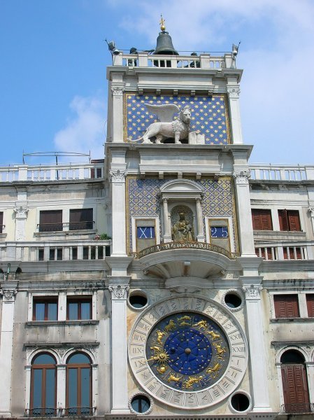 Clock tower in San Marco Square