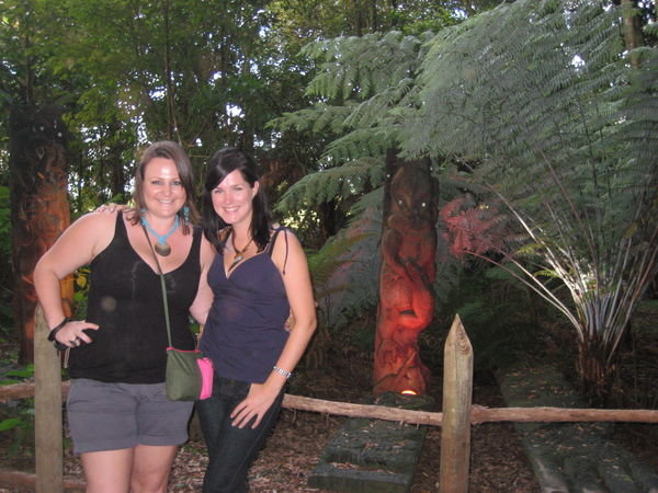 Me and Claud at the Tamaki village
