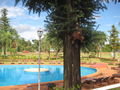 Our hostel pool