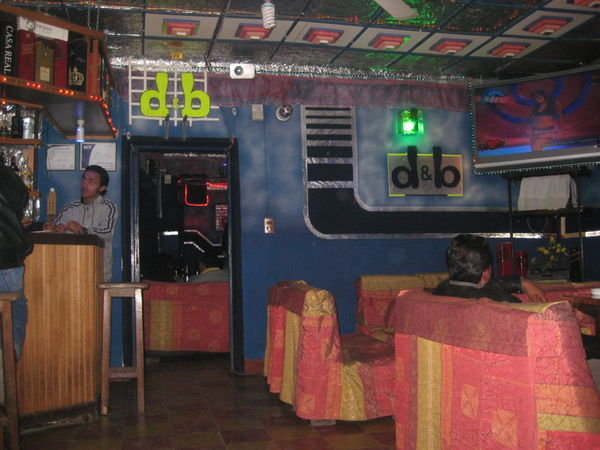 The Karoke bar!