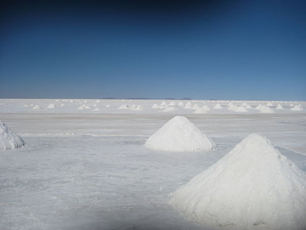Salt mounds