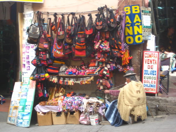 La Paz stalls