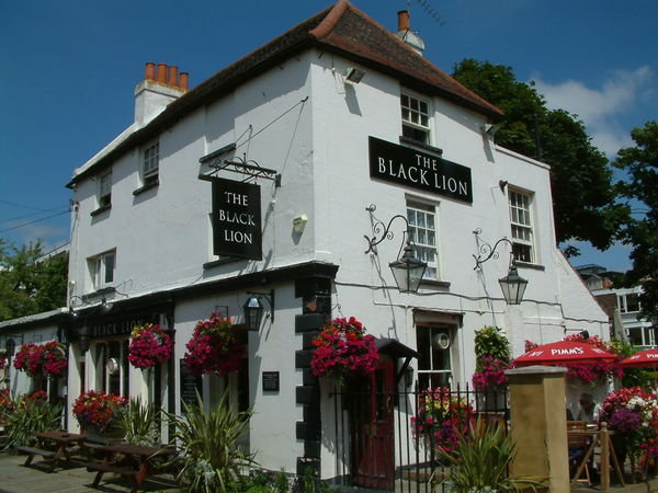 The Black Lion on the Thames