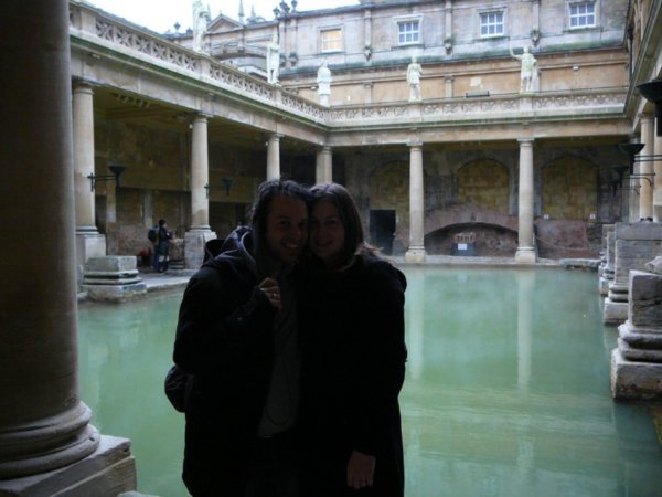 Cat and G at the 'Great Bath'