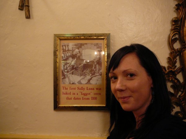 Jane Austen room at Sally Lunn's