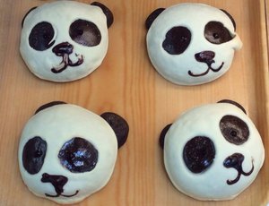 Panda cakes Panda cakes